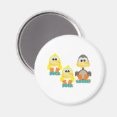 Aimant Cute Goofkins canard oie canard (Recto/Verso)