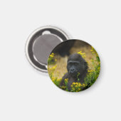 Aimant Cute Gorilla Baby (Recto/Verso)