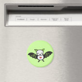 Aimant Cute Goth Bat (In Situ (Lave-vaisselle))