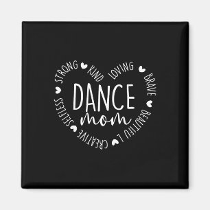 Aimant Cute Heart Dance Maman Fier Danseuse Maman Danser