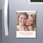Aimant Cute Heart Love You Maman Fête des Mères Photo<br><div class="desc">Cute Heart Love You Mom Mother's Mother's Day Photo Magnet présente votre photo préférée avec le texte "(love heart) you Mom" en script moderne avec vos noms ci-dessous sur un arrière - plan blanc. Personnalisez en modifiant le texte dans la zone de texte fournie et en ajoutant votre propre image....</div>