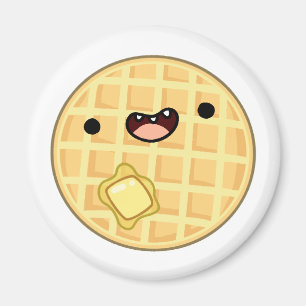 Aimant Cute Kawaii Butter Waffle