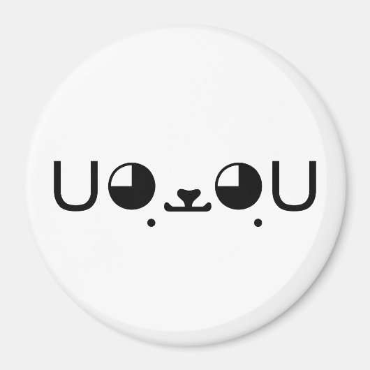 Aimant Cute Kawaii Chien Chien Chien Chien Chien Japonais (Devant)
