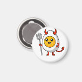 Aimant Cute Kawaii Deviled Egg (Recto/Verso)