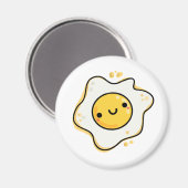 Aimant Cute Kawaii Fried Egg (Recto/Verso)