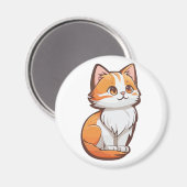 Aimant Cute Kawaii Kitten (Recto/Verso)