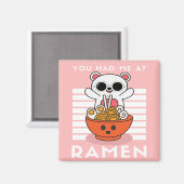 Aimant Cute Kawaii Ramen (Recto/Verso)
