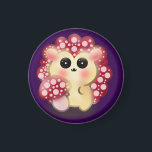Aimant Cute Kawaii Red Mushroom Hedgehog Toadstool Art<br><div class="desc">Add a touch of forest magic to your day with this incredibly cute Mushroom Hedgehog design! This adorable woodland hybrid character features a glossy red toadstool cap with pink dots and big, sweet anime-style eyes. This kawaii illustration perfectly captures the trendy cottagecore and fairycore aesthetics. It makes a wonderful gift...</div>