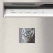 Aimant Cute Kitten (In Situ (Lave-vaisselle))