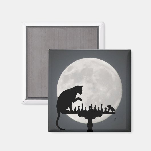 Aimant Cute Kitty Chat (Recto/Verso)