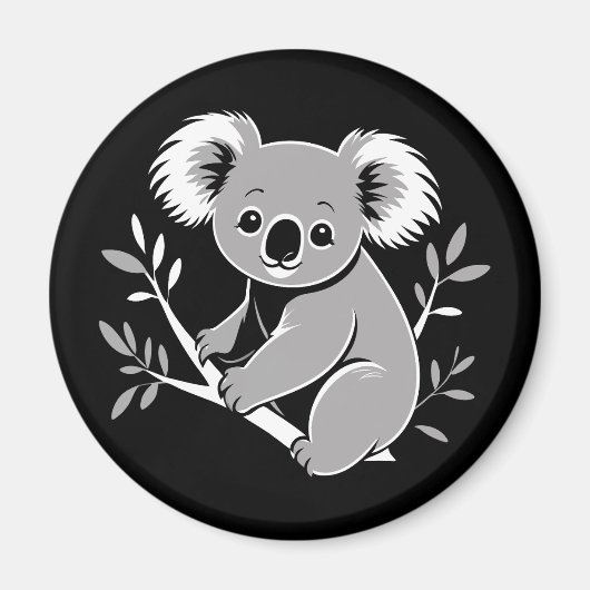 Aimant Cute Koala (Devant)