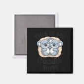 Aimant Cute Koalas Snuggle Animal Lover This Is My Cuddle (Recto/Verso)