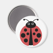 Aimant Cute Ladybug (Recto/Verso)
