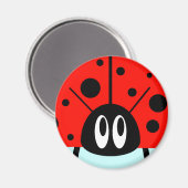 Aimant Cute Ladybug (Recto/Verso)
