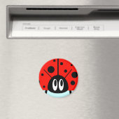 Aimant Cute Ladybug (In Situ (Lave-vaisselle))