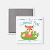 Aimant Cute Little Fox (Recto/Verso)