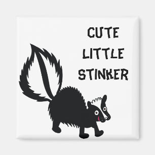Aimant Cute Little Stinker Skunk Design d'art imprimé