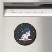 Aimant Cute Little Unicorn (In Situ (Lave-vaisselle))