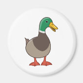 Aimant Cute Mallard Duck (Devant)