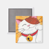 Aimant Cute Maneki Neko Lucky Calico Cat (Recto/Verso)