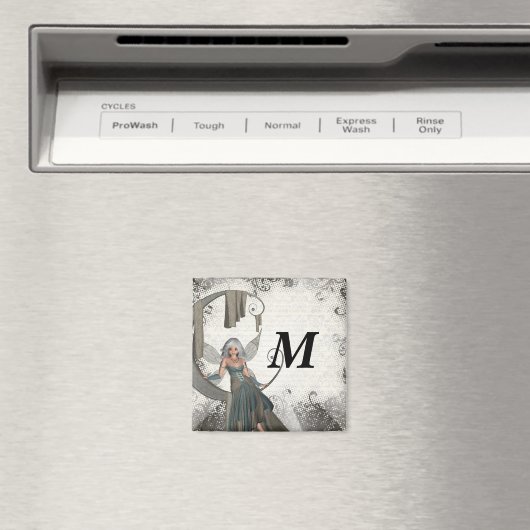 Aimant Cute manga fairy (In Situ (Lave-vaisselle))