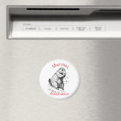 Aimant Cute Marmot Animal Thunder_Cove (In Situ (Lave-vaisselle))