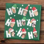 Aimant Cute moderne Santa Hats Neuf Photos de famille<br><div class="desc">Ce design simple et moderne est composé d'une typographie de script ludique.</div>