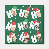 Aimant Cute moderne Santa Hats Neuf Photos de famille (Devant)