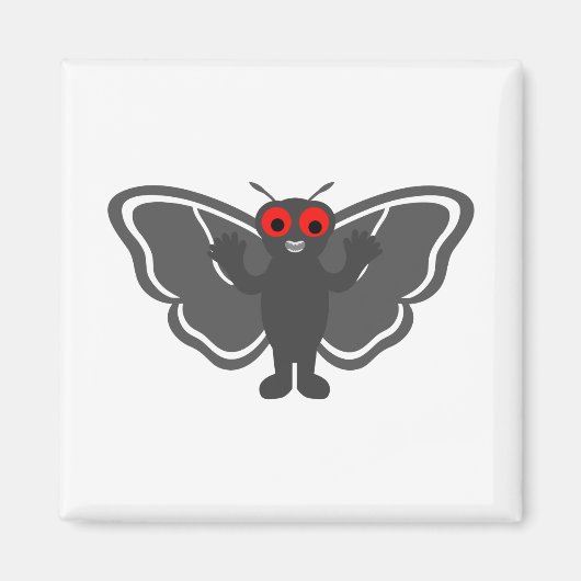 Aimant Cute Mothman (Devant)