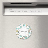 Aimant Cute Motif de fruits Summery Merci à thème (In Situ (Lave-vaisselle))