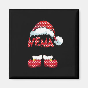 Aimant Cute Nema Claus Nouvel Noël Père Noël