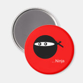 Aimant Cute Ninja (Recto/Verso)