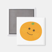 Aimant Cute Orange (Recto/Verso)
