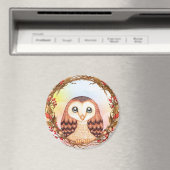 Aimant Cute Owl (In Situ (Lave-vaisselle))
