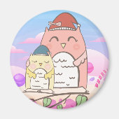 Aimant Cute Owl (Devant)