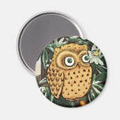 Aimant Cute Owl (Recto/Verso)