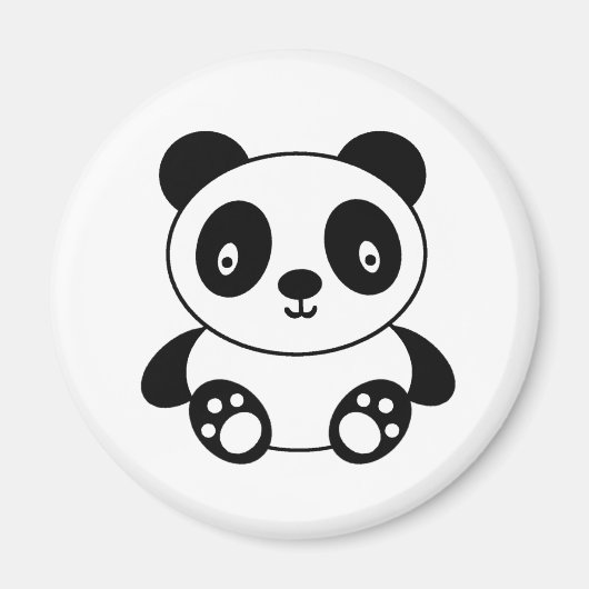 Aimant Cute Panda (Devant)