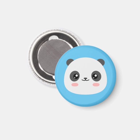 Aimant Cute Panda (Recto/Verso)
