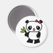 Aimant Cute Panda (Recto/Verso)