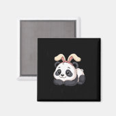 Aimant Cute Panda Bunny Some Bunny Loves You (Recto/Verso)