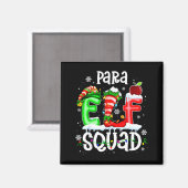 Aimant Cute Para Elf Squad Funny Christmas Elf Kids Teach (Recto/Verso)