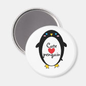 Aimant Cute Penguin (Recto/Verso)