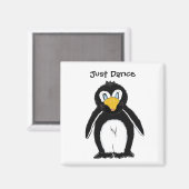 Aimant Cute Penguin - Juste Danse (Recto/Verso)