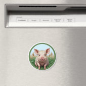 Aimant cute pig (In Situ (Lave-vaisselle))