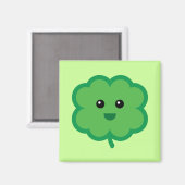 Aimant Cute quatre feuilles Clover (Recto/Verso)