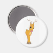 Aimant Cute Reindeer (Recto/Verso)