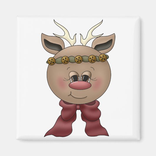 Aimant Cute Reindeer (Devant)