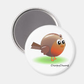 Aimant Cute Robin (Recto/Verso)
