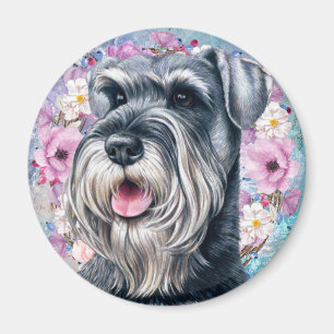 Aimant Cute Schnauzer
