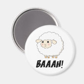 Aimant Cute Sheep Baaah (Recto/Verso)